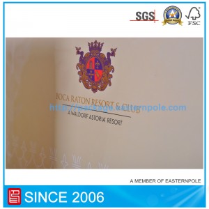 Pungă de hârtie de lux cu mâner înnodat