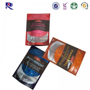 Capac imprimat și laminat cu fereastră liberă pentru fructe uscate