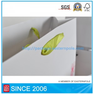 Pungă de hârtie personalizată manuală