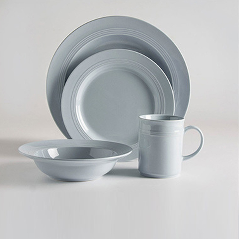 china furnizorul toate tipurile de hotel restaurant ceramică cină de serviciu tacamuri alb design ceramice cina portelan set