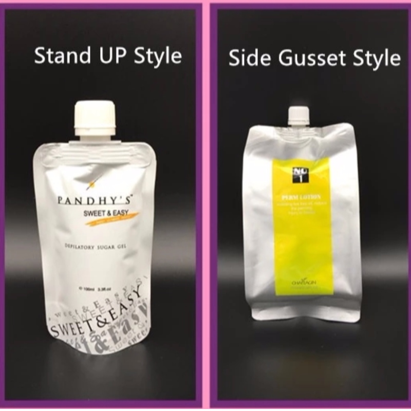 Pachet personalizat cu băutură lichidă condiționată de ambalare sac spout de porumb / Laminate pentru băuturi sau detergent