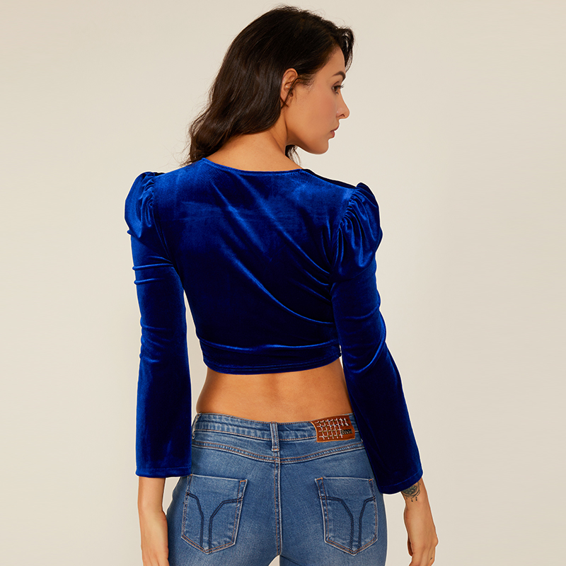 Femei Petrecere de vară Club Design de modă Lady Bluză cu ridicata Oem Top Bluză