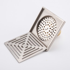 Capacul ascuns de scurgere a pardoselii de duș