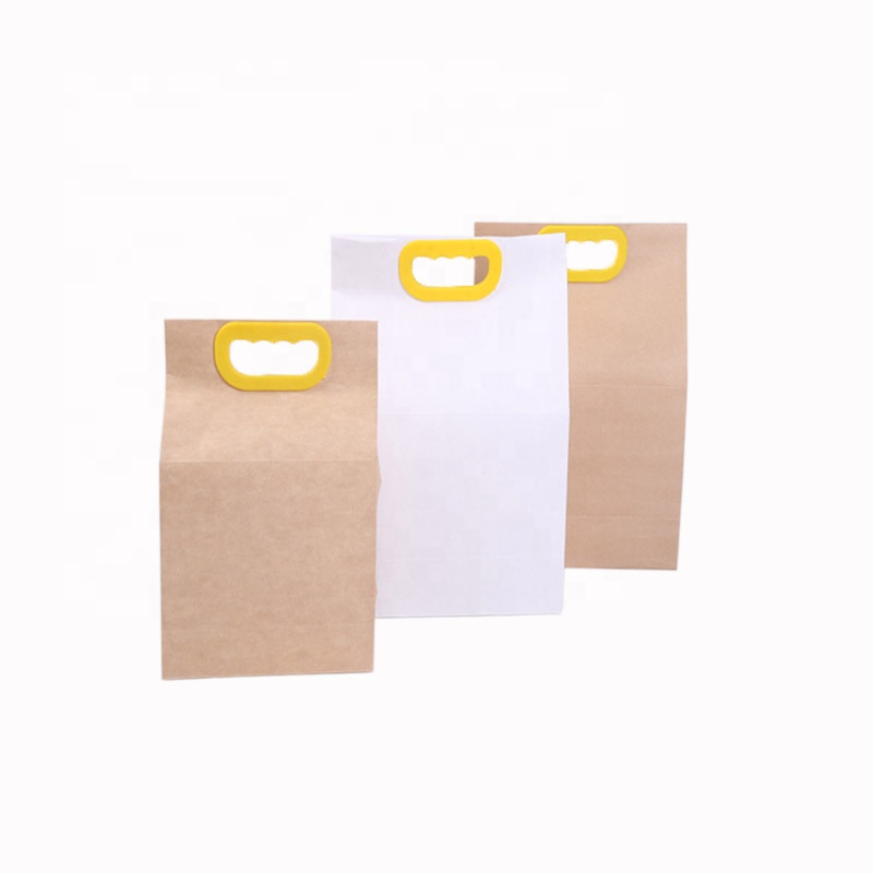 Preț cu ridicata personalizat logo imprimare rezistență umiditate durabilitate 2,5 kg 5kg hârtie kraft sac de ambalare orez