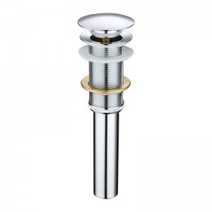 Faceți clic pe racordurile de bazin de baie crom clack, racorduri pentru țevi, fără revărsare