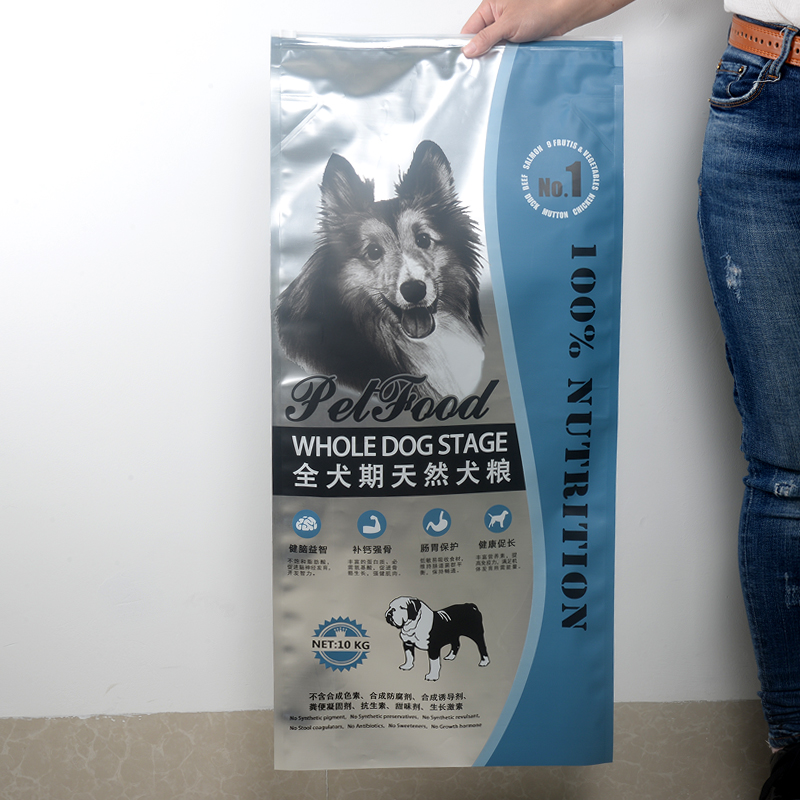 10kg de calitate alimentară pungă de plastic pentru animale de companie producător de pungi