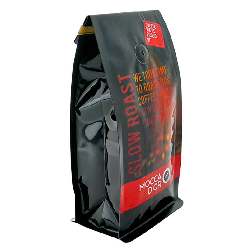 ambalaje de cafea cu valvă sau pungi de ambalare a cafelei cu un singur robinet