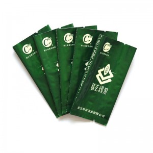 Geantă comprimată laterală din folie de aluminiu Gusset pentru ambalarea ceaiului