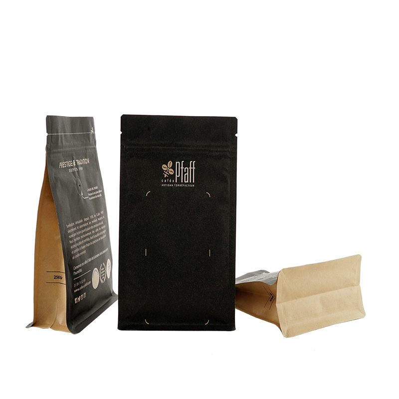 Amprentă la comandă Material laminat Ambalare alimente Punga de cafea din folie de aluminiu din plastic cu supapă
