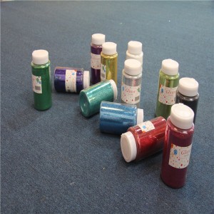 Vânzare cu ridicata excelentă pulbere cu sclipici iridiscente în formă hexagonală