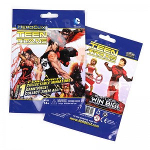 Geantă de ambalare independentă pentru noi jucării Geantă de ambalare independentă Suport etanșare personalizată cu fermoar