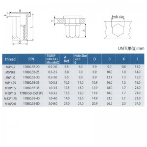 Cap plat cu corp hexagonal
