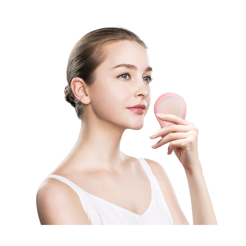 Masaj facial LED. Masaj facial pentru terapie cu lumină foto LED cu 3 culori, dispozitiv pentru terapie ușoară pentru acnee, îngrijire pentru consolidarea pielii cu vibrații