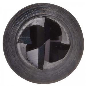 Moara de capăt solidă din carbură, acoperită cu AlTiN, 4 flauturi, diametru 1/16 \