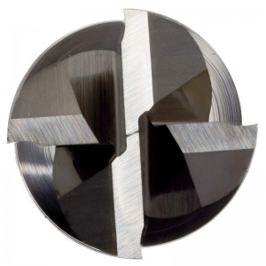 Moara de capăt din carbură solidă, lungă, 4 flauturi, 1/4 \