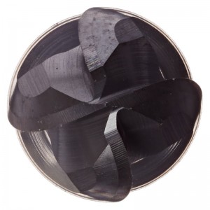 Moara de capăt cu bile din carbură solidă, acoperită, 4 flauturi, coajă de 1/4 \