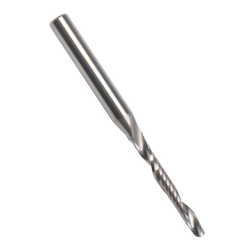 Moara cu capăt de flaut, Freză de tăiere din carbură de aluminiu de tăiere de înaltă precizie 1/8 