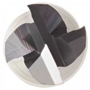 Moara de capăt solid din carbură, acoperită cu AlTiN, 4 flauturi, 3/16 \