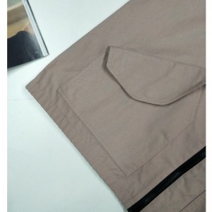 Jacheta casual pentru bărbăți cu bărbie RLMJ0004