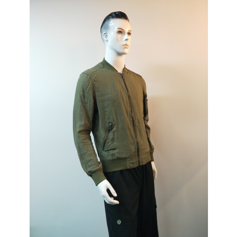 Jacheta CASUAL KHAKI pentru bărbați RLMJ0005