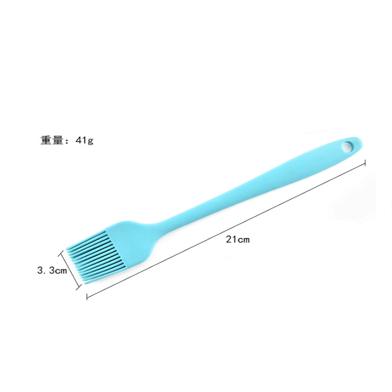 Perie alimentară integrată cu perie de silicon, perie de ulei rezistentă la temperaturi ridicate, perie pentru grătar instrument de coacere silicon