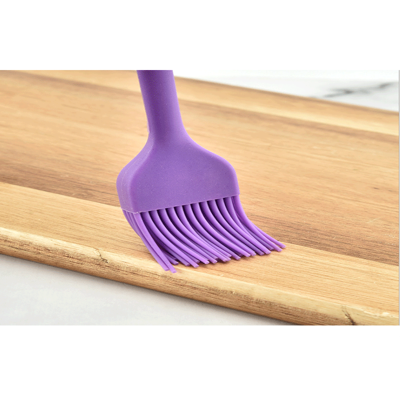 Perie alimentară integrată cu perie de silicon, perie de ulei rezistentă la temperaturi ridicate, perie pentru grătar instrument de coacere silicon