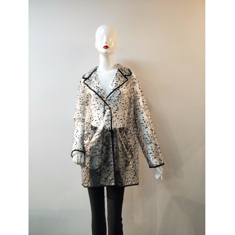 JACKET BLACK DOT TPU TLU RLWTJ0002