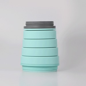 Cupa de silicon creativ silicon de calitate alimentară pliabilă în aer liber personalitate sticlă de apă de alergare fitness portabil sport cupă de apă