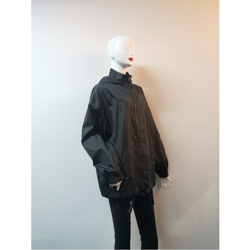 JACKET BLACK WINDBREAKER LADIES RLWWJ0006