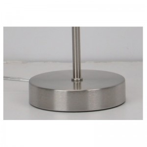 Lampa de masă cu nuanță de lenjerie