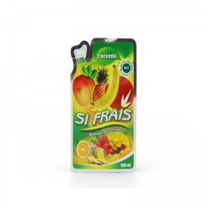 Pungeți în picioare punga cu matriță cu duză de plastic