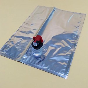 2L 5L 10L 15L 25L folie de aluminiu și pungă aseptică limpede în cutia BIB pentru vin, ulei, suc, lapte, apă