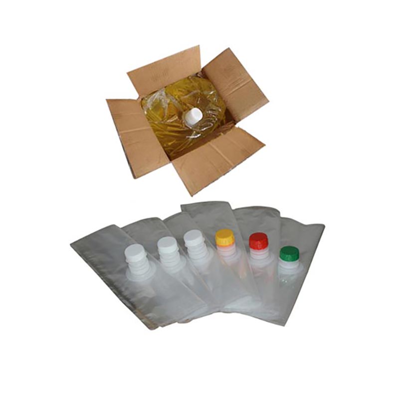 Punga de plastic personalizata umpluta cu lichid in cutie Suc de apa potabila 5 L Pachetele aseptice Geanta pentru lapte