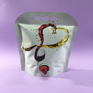 Furnizor chinez cu ridicata 3L 5L pungă de aluminiu pungă de vin în cutie