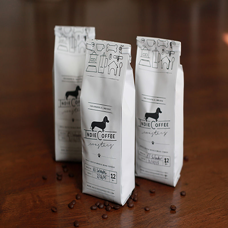 Ambalaje laterale tip Gusset cu dimensiuni personalizate 15Kg 10Kg 2Kg 2,5 Kg 3Kg 5Kg Saci de cafea pentru bob de cafea