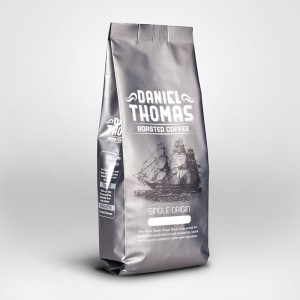 Tipărire color personalizată cu folie de aluminiu căptușită material laminat Ambalare alimente Geantă pentru cafea ceai verde