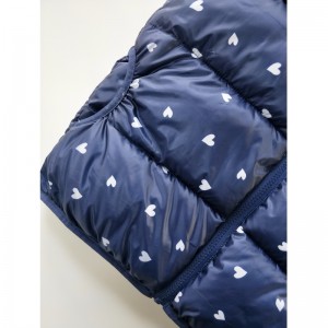 COPII PRINTED DOWN VEST RLCV0001