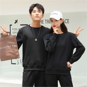 Sweatshirt din fleece # 8011-crewneck