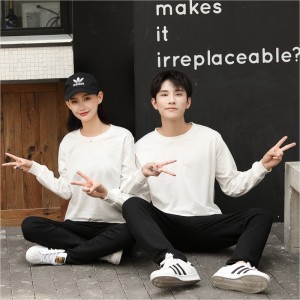 Sweatshirt din fleece # 8011-crewneck