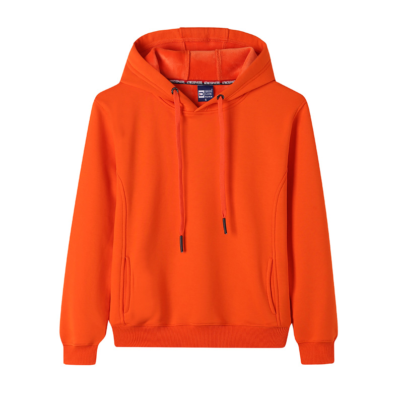 Cămașă cu glugă # 8015-Uni Color Fleece