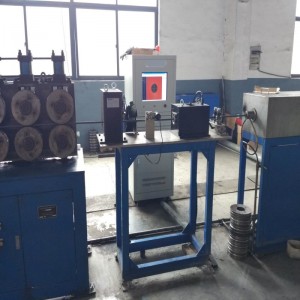 Sistem on-line de testare a curentului de eddy pentru sârmă de oțel cu arc ECH7002