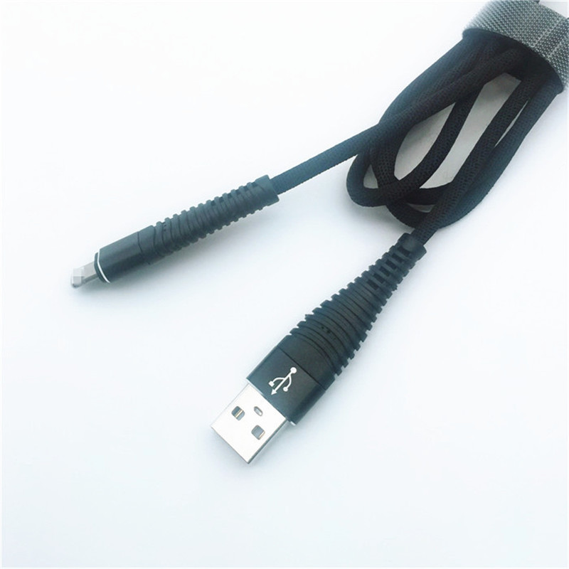 KPS-1003CB 8pin Nou design de 1M sirena 2A cablul rapid de date USB pentru iPhone