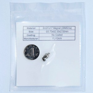 Magnet mic smco de precizie mic