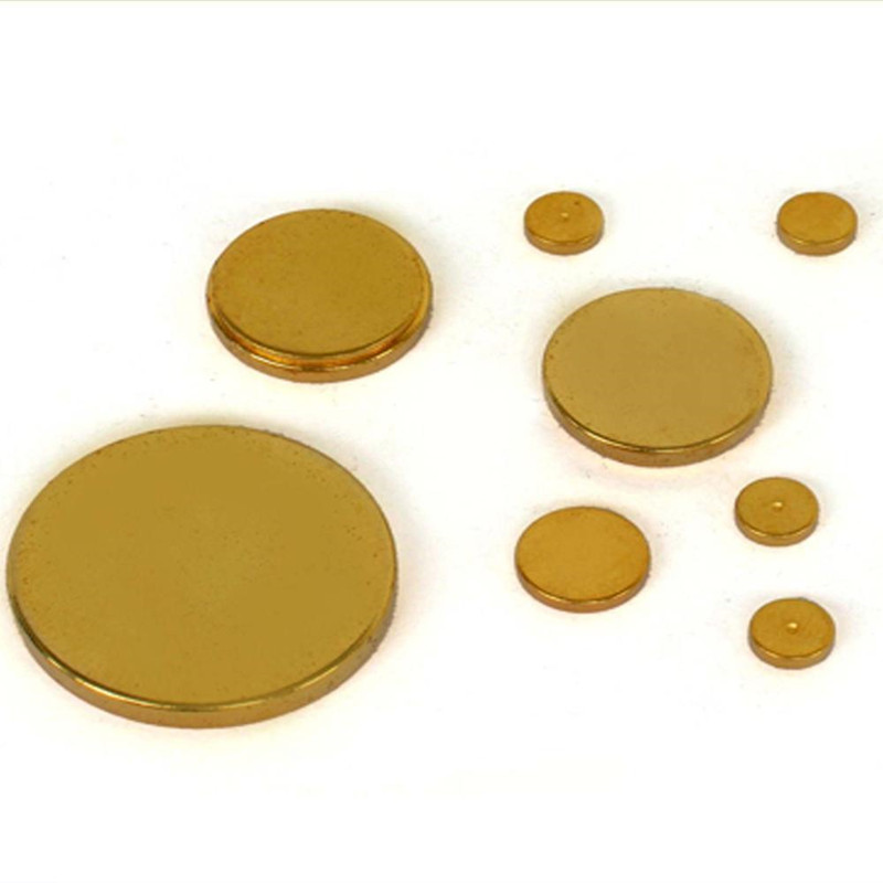 Magnet de neodim permanent colorat cu aur de înaltă calitate