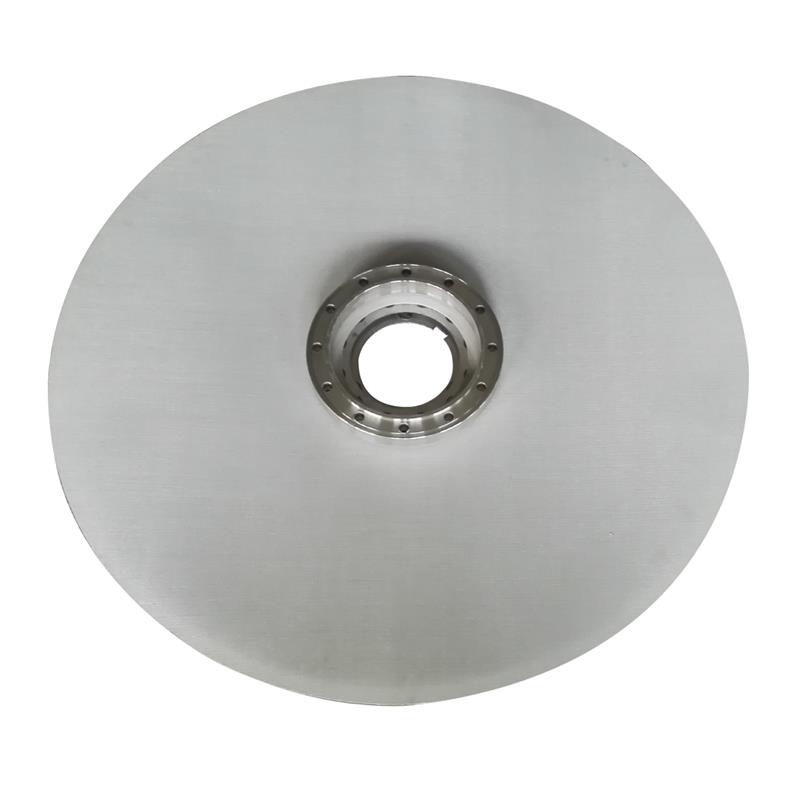 Placă de filtrare sub presiune din plasă metalică folosită pentru recuperarea catalizatorului de metale prețioase