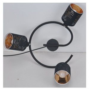 spot light-3LT cu nuanță de țesătură tăiată cu laser