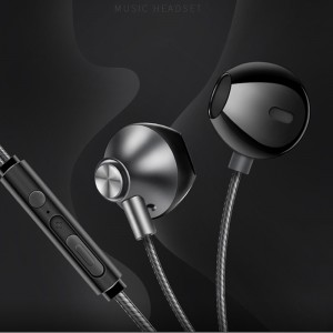 Căștile dinamice stereo cu fir stereofil confortabile
