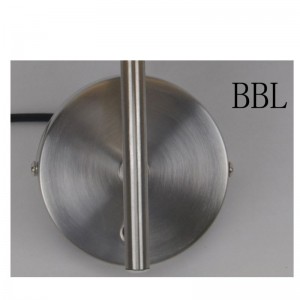 lampă de perete modernă cu nuanță de țesătură