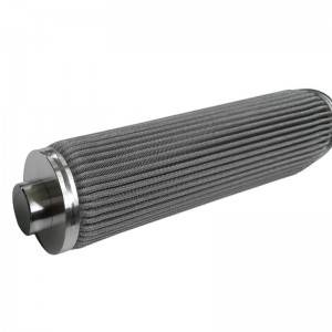 Filtre cu topire fierbinte plisate din oțel inoxidabil