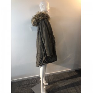 Palton umplut cu grâu întunecat al LADIES RLWPC0071